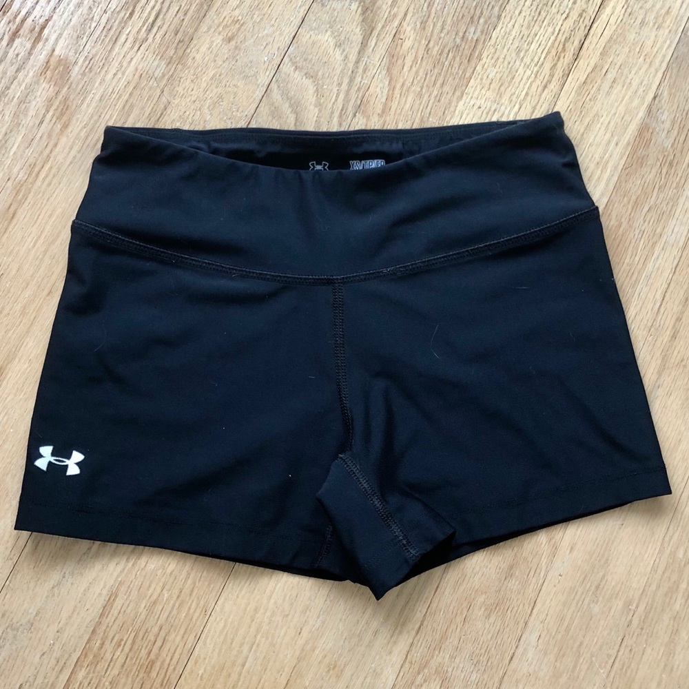 Under Armour Black Fitted Shorts